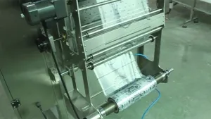 Système automatique d’ensachage de poudre en sachet à soufflets