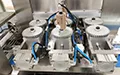 Ensacheuse horizontale flowpack HFFS à bobine inférieur