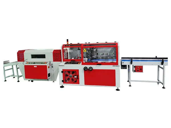 Machine automatique de suremballage rétractable avec soudeuse latérale