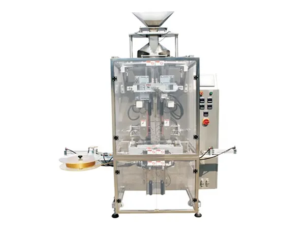 Ensacheuse verticale VFFS pour sachets quatre soudures